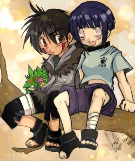 Kiba et Hinata